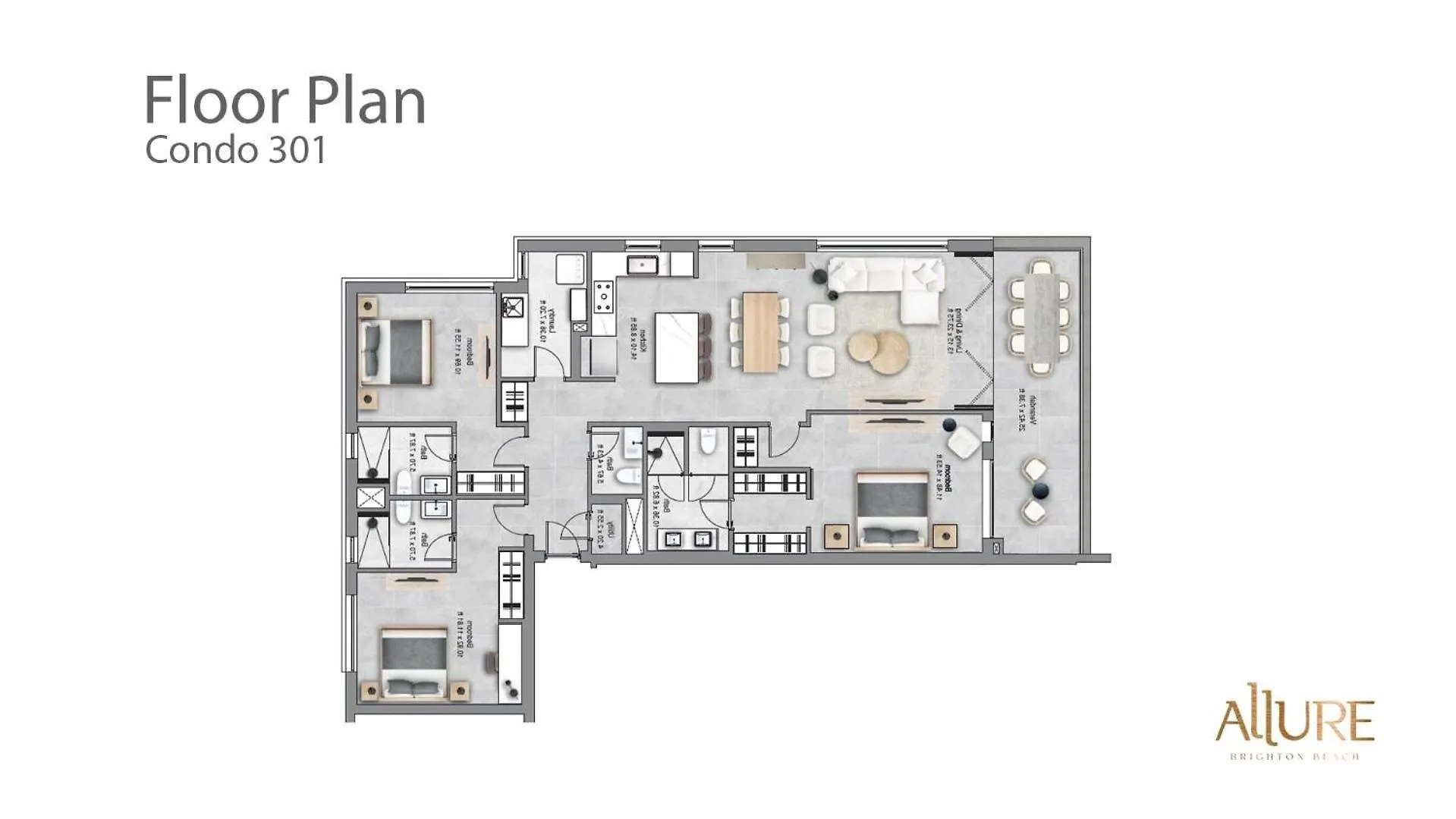 Allure 301 Condo Bridgetown Apartment